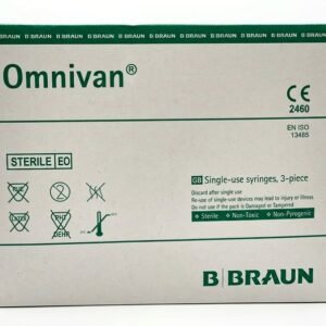 B Braun Omnivan 10ml Duo Syringe with Needle - 21G x 1.5Inch Pack of 50 (4751021V-IN-OYS)