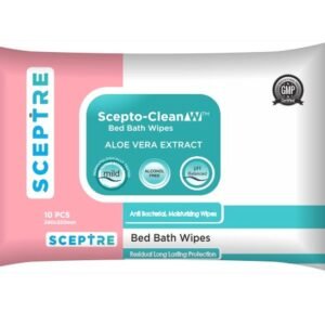 Sceptre Scepto Clean W Aloe Vera Wipes - Pack of 10