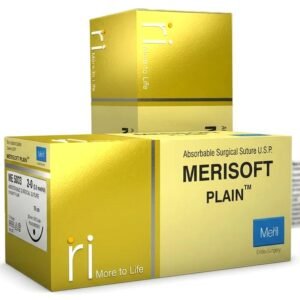 Meril Merisoft Plain Suture 1-0 - SS2005 Pack of 12