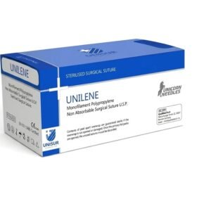 ULPL Unilene Suture 100cm - 1-0 Pack of 12 (N 883)