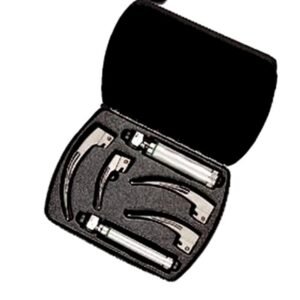 Welch Allyn Fiber Optic English MacIntosh Laryngoscope Set (69697)