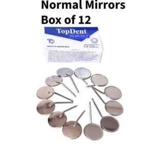 Topdent Plain Mouth Mirror - Box of 12