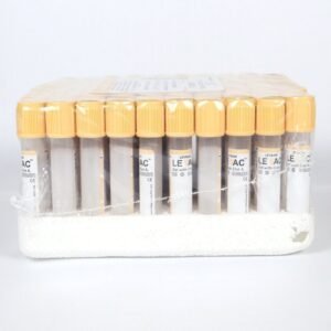 Levram Gel Clot Act Vacuum Blood Collection Tube - 3.5ml Pack of 100
