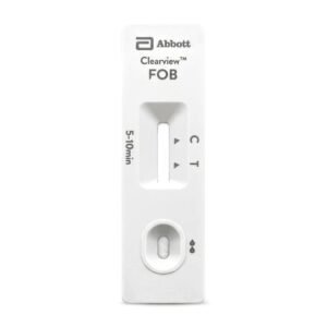Abbott Clearview One Step Fecal Occult Blood Test Device - Pack of 25 Test (4566856000)
