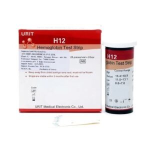 Accurex Urit Hemoglobin Test H12 Strips - 50 Strips