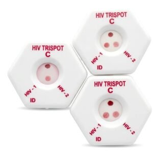 Aidscan HIV-1/2 Trispot Rapid Card - Pack of 50 Test (ATS)