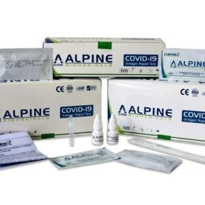 Alpine Single Covid Rapid Card - Pack of 25 Tests