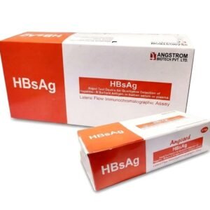 Angstrom Angcard HBsAg Hepatitis-B Rapid Card - Pack of 50 Tests