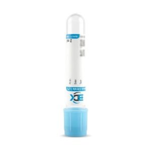 BDK Life Sciences Sodium Citrate Blood Collection Tube Non Vacuum - 2ml Double Cap Pack of 100