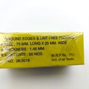 Blue Star Micro 75mmx25mm 1.45mm PIC 2 Slides 50 - Box of 10 Packets