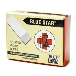 Blue Star Micro Slide Frosted 75mmx25mm 1.25mm 50 Slides - Box of 10 Packets