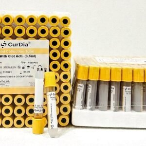 Curdia SST Gel Blood Collection Tube - 5ml Pack of 100 Pieces