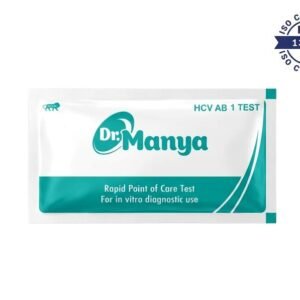 Dr.Manya HCV AB Test Rapid Card Kit - Pack of 50 (MMHCV050)