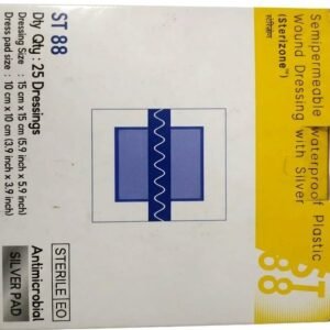 Dyna Sterizone Antimicrobial Silver Dressing - 15 x 15cm (ST 88)