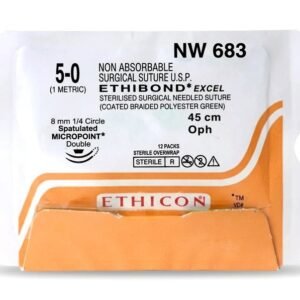 Ethicon Ethibond Excel Suture 5-0 - NW683 Pack of 12