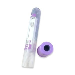 Lab India EDTA K3 Vaccum Blood Collection Tube - 2ml Pack of 100 Tubes