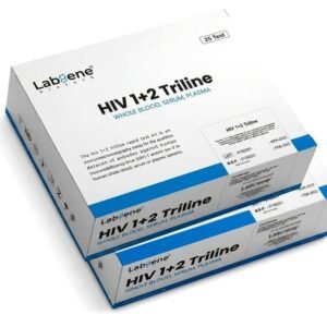 Labgene HIV 1+2 Triline Rapid Card - Pack of 25 Tests (LG001-25T)