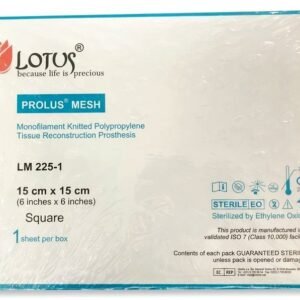 Lotus Prolus Lite Polypropylene Mesh 15 x 15 cm LM 225-1L