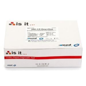 Med Source Is It HIV 1/2 Test Device One+ One - Pack of 50 Tests
