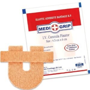 Medigrip Elastic Adhesive Bandage BP (IV Cannula Fixator) - 4.5 cm x 6 cm IVEAB3000 Pack of 100