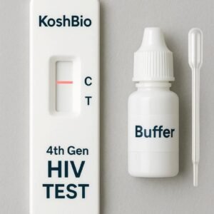 Medilytic Biomedicals Koshbio HIV Ag+Ab Rapid Card - Pack of 25 Tests