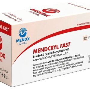Mendx Mendcryl Suture 4-0 - ML-2718RB Pack of 12