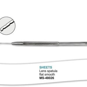 Microtrack Sheets Lens Spatula - Flat Smooth MS-48026