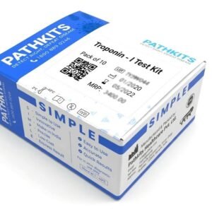 Pathkits Simple Troponin-I Rapid Test Kit - Pack of 25 Tests (PKRK011)