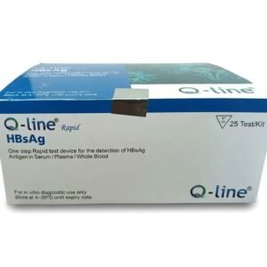 Q-Line HBsAG Rapid Card - Pack of 25 Tests