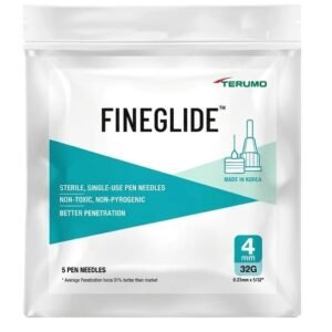 Terumo Fineglide Pen Needle 32G - 4mm 3204 (Pouch) Pack of 100