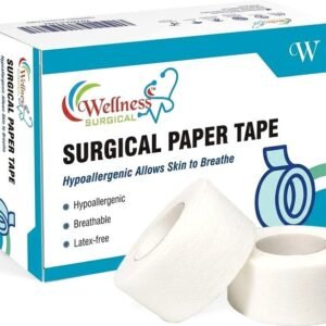 Wellness Surgical Microporous Surgical Tape - 2inch x 5meter Pack of 6